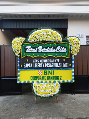 Papan Bunga Duka di Cengkareng Timur