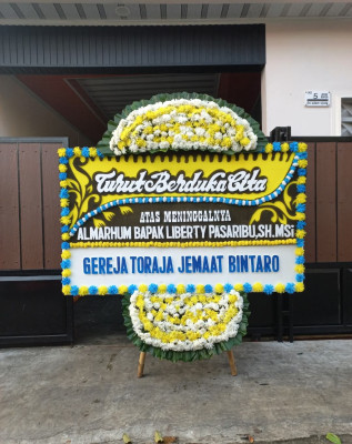 Papan Bunga Duka di Cengkareng Timur