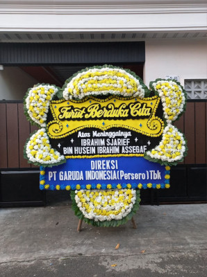 Papan Bunga Duka di Cengkareng Timur