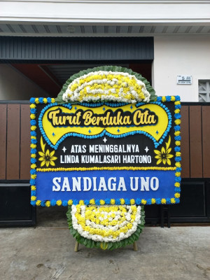 Papan Bunga Duka di Cengkareng Timur